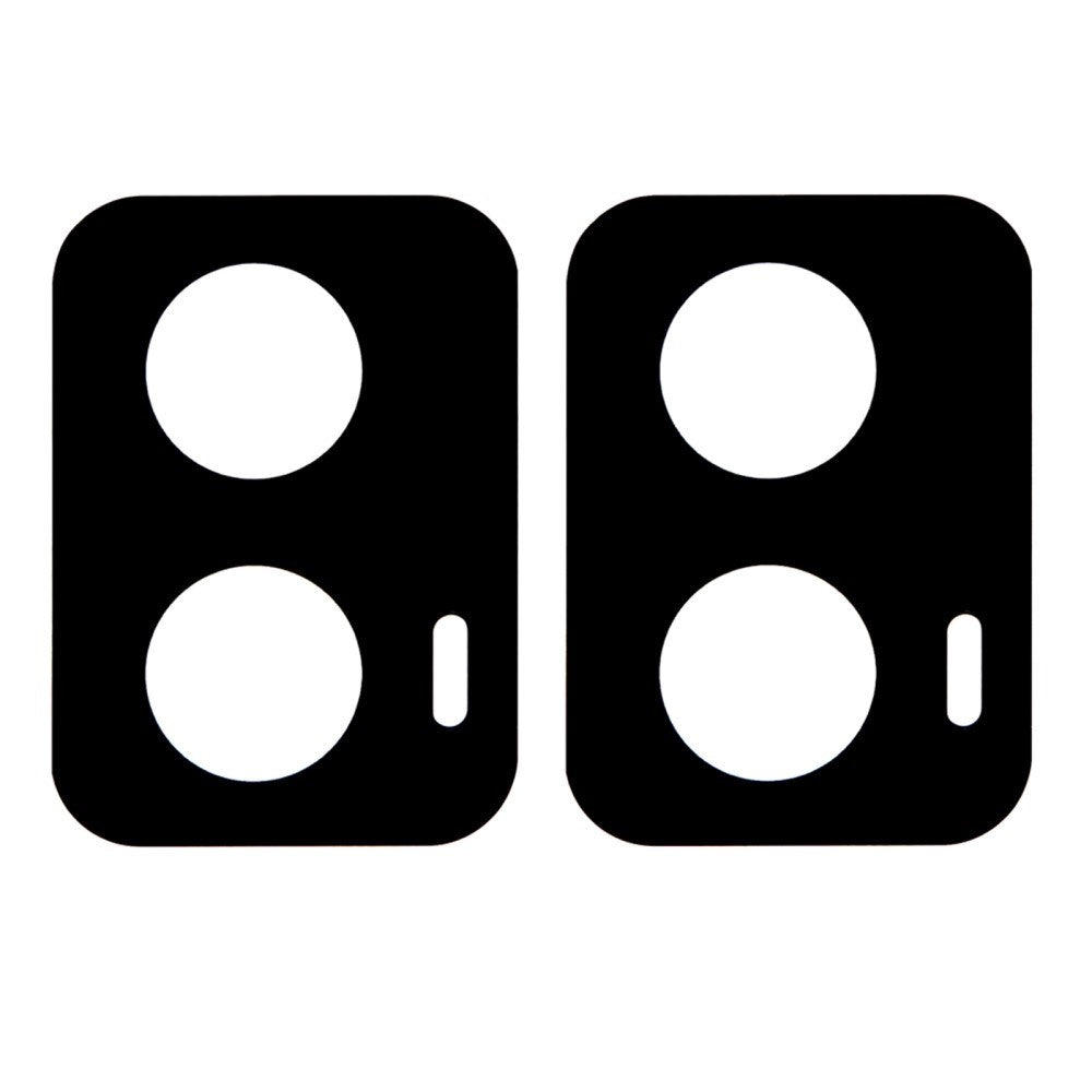 Motorola Moto G04 (4G) / G04s (4G) / G24 (4G) - Hærdet Kameralinsebeskyttelsesglas - 2 stk - Sort