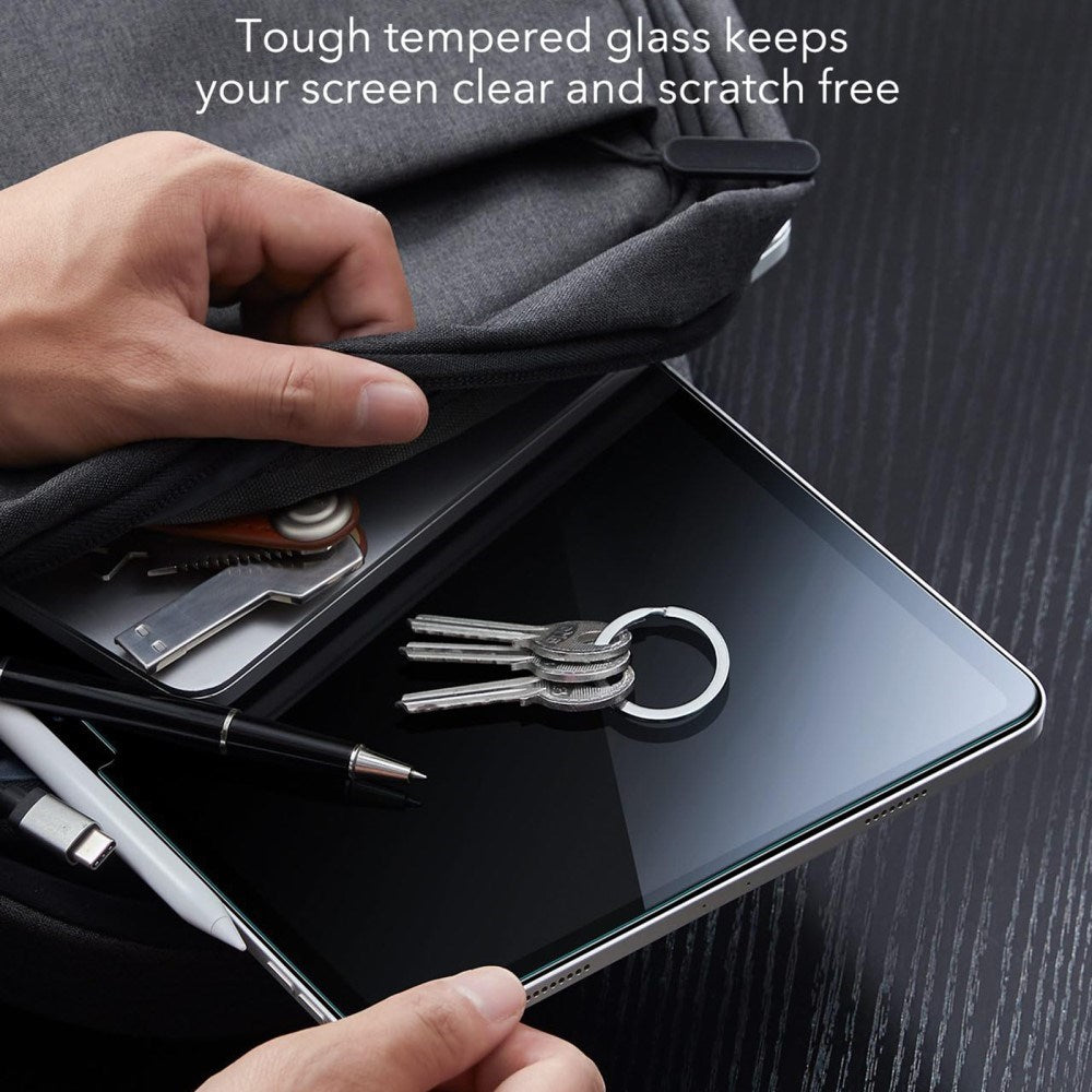 ESR iPad Pro 11" (2025 / 2024) Skærmbeskyttelse m. Monteringsramme - Full Fit - 2 Stk. - Gennemsigtig