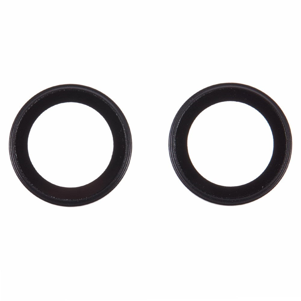 Kameralinse Beskyttelsesglas til iPhone 16 / 16 Plus - Sort