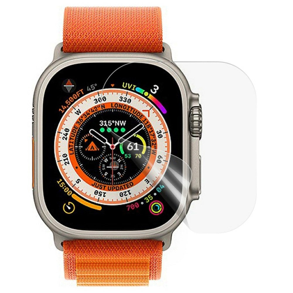 Apple Watch 11 / 10 (46mm) Beskyttelsesfilm - Gennemsigtig