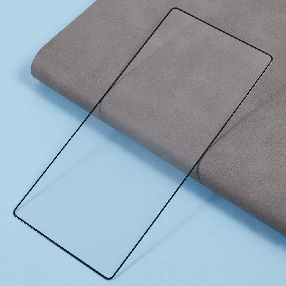 Samsung Galaxy S25 Ultra - Full Fit - Skærmbeskyttelsesglas - Gennemsigtig/Sort Kant