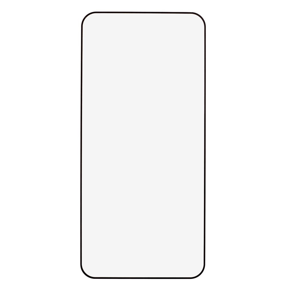 Samsung Galaxy S25 - Full Fit - Hærdet Skærmbeskyttelsesglas - Gennemsigtig / Sort Kant