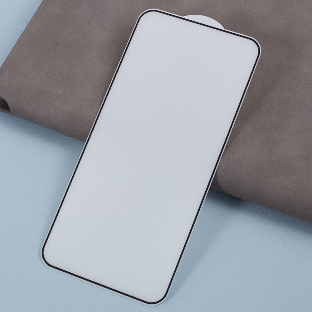 Samsung Galaxy S25 - Full Fit - Hærdet Skærmbeskyttelsesglas - Gennemsigtig / Sort Kant