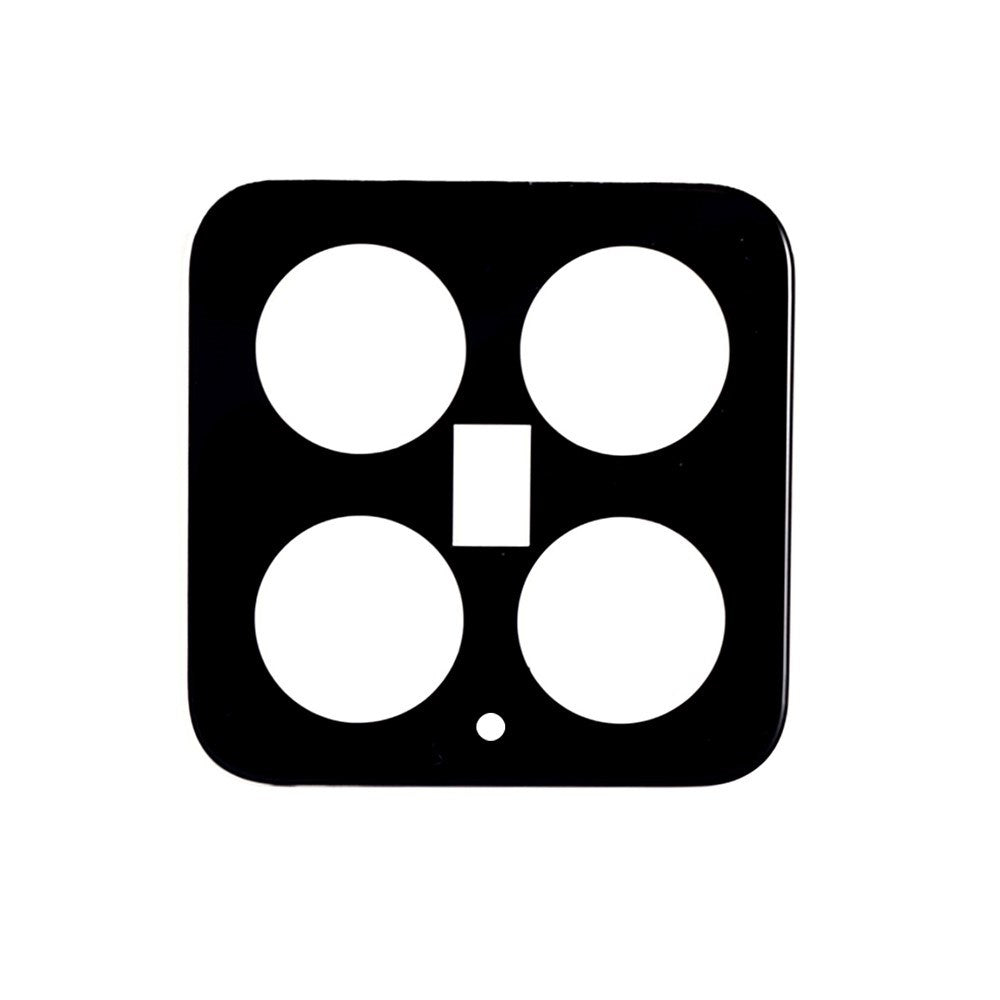 Xiaomi 15 - Hærdet Kameralinsebeskyttelsesglas - Sort