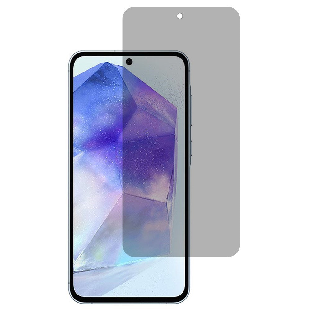 Samsung Galaxy A36 (5G) / Samsung Galaxy A56 (5G) - Full Fit - Hærdet Skærmbeskyttelsesglas - Privacy Funktion - Gennemsigtig