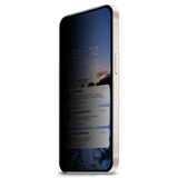 Samsung Galaxy A36 (5G) / Samsung Galaxy A56 (5G) - Full Fit - Hærdet Skærmbeskyttelsesglas - Privacy Funktion - Gennemsigtig