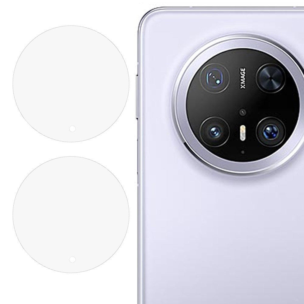 Huawei Mate 70 Pro+ / 70 Pro - Hærdet Kameralinsebeskyttelsesglas - 2 stk - Gennemsigtig