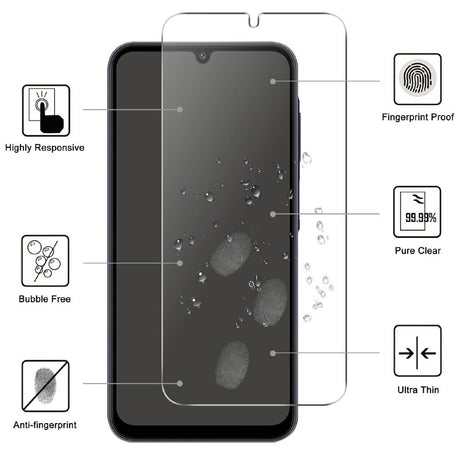 Samsung Galaxy A36 (5G) / Samsung Galaxy A56 (5G) - Skærmbeskyttelsesglas - Gennemsigtig