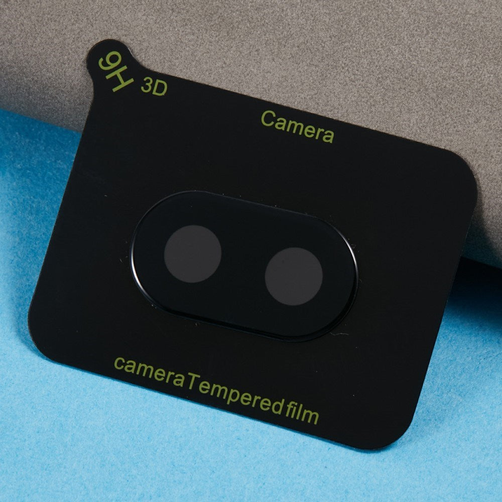 Google Pixel 9a - Hærdet Kameralinsebeskyttelsesglas - Sort