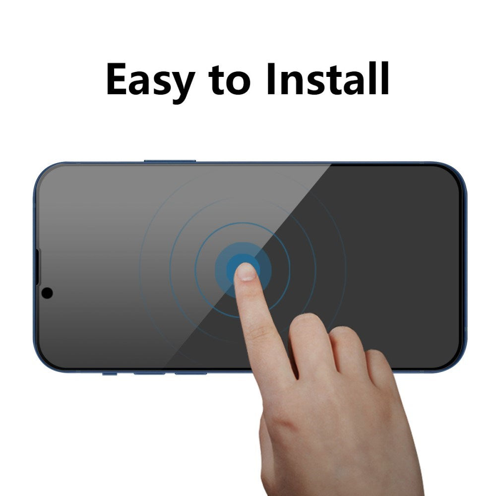 ENKAY iPhone 16e Hærdet Beskyttelsesglas - Privacy Funktion - Gennemsigtig
