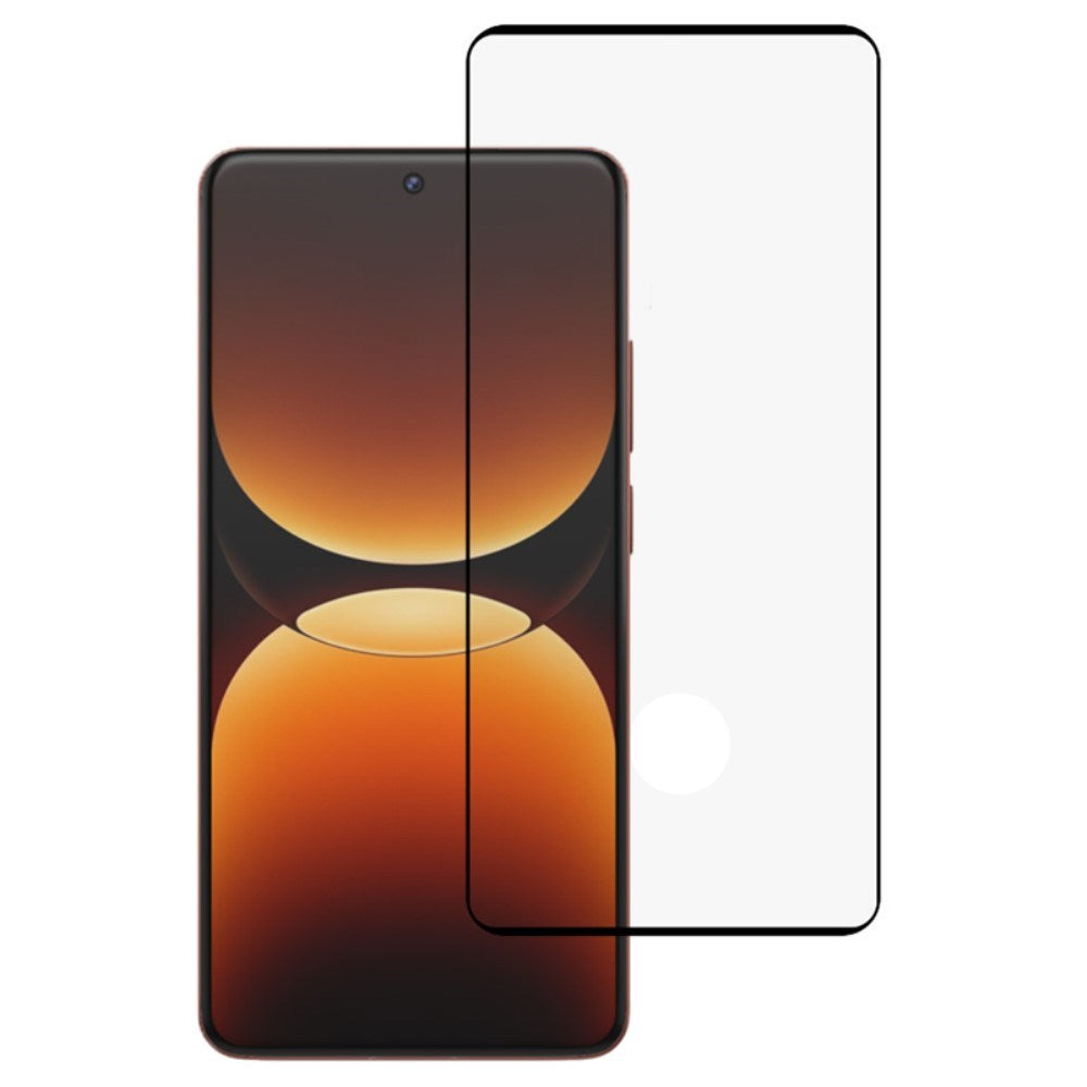 Realme GT 7 Pro (5G) - Hærdet Skærmbeskyttelsesglas - Full Fit - Gennemsigtig / Sort