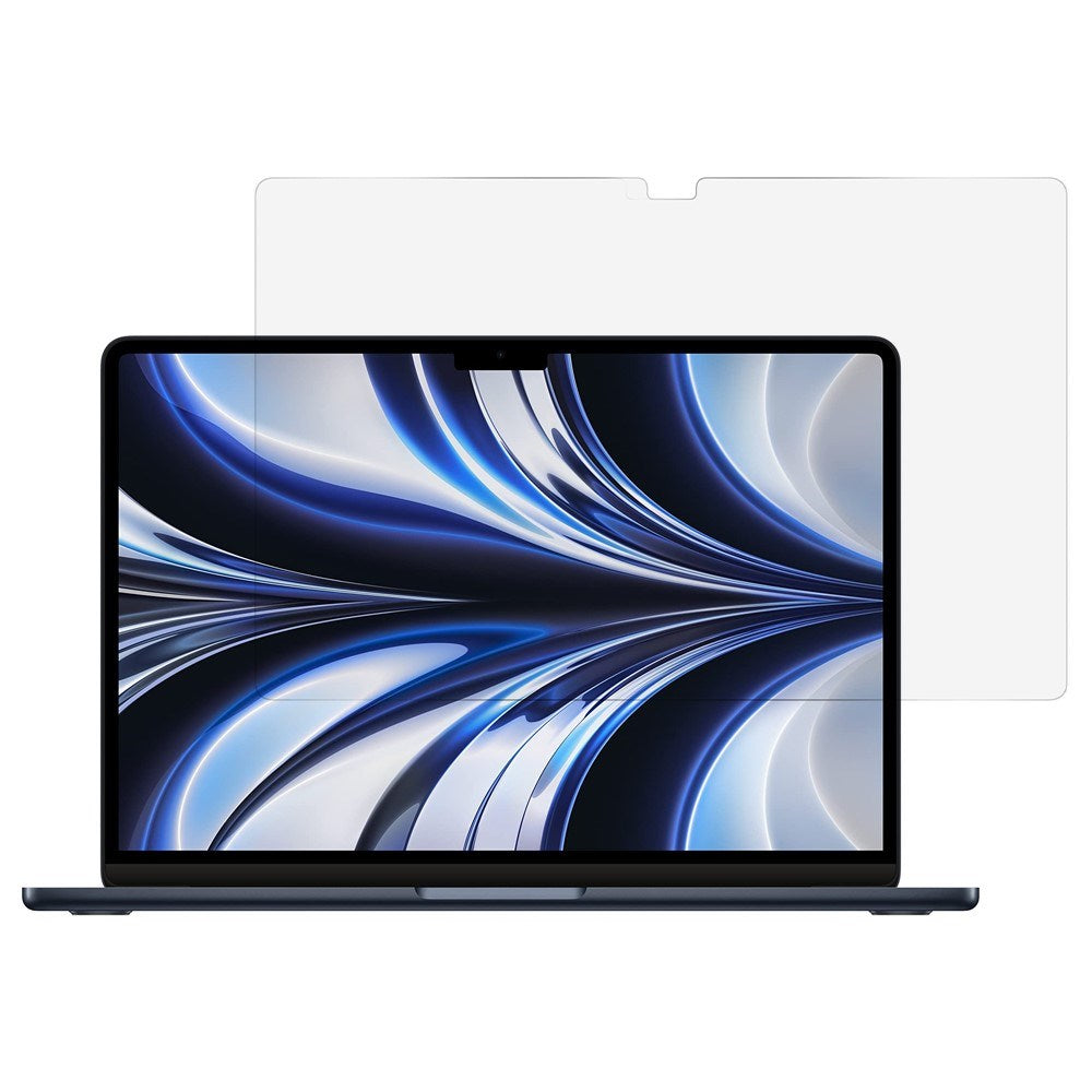 MacBook Air 13" M2/M3/M4 (2023-2025) Hærdet Glas Skærmbeskyttelse 0.3mm - Gennemsigtig