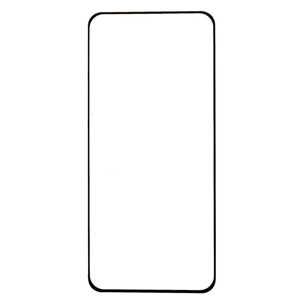 Motorola Edge 60/ Edge 60 Pro / Edge 60 Fusion - Full Fit - Hærdet Skærmbeskyttelse - Gennemsigtig / Sort Kant