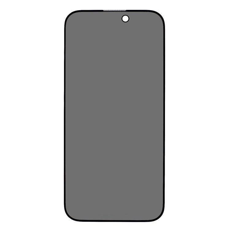 iPhone Air - Full Fit Hærdet Skærmbeskyttelsesglas - Privacy Funktion - Gennemsigtig