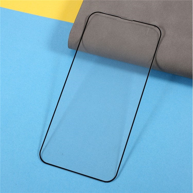 iPhone 17 Pro - Hærdet Skærmbeskyttelsesglas - Gennemsigtig / Sort Kant