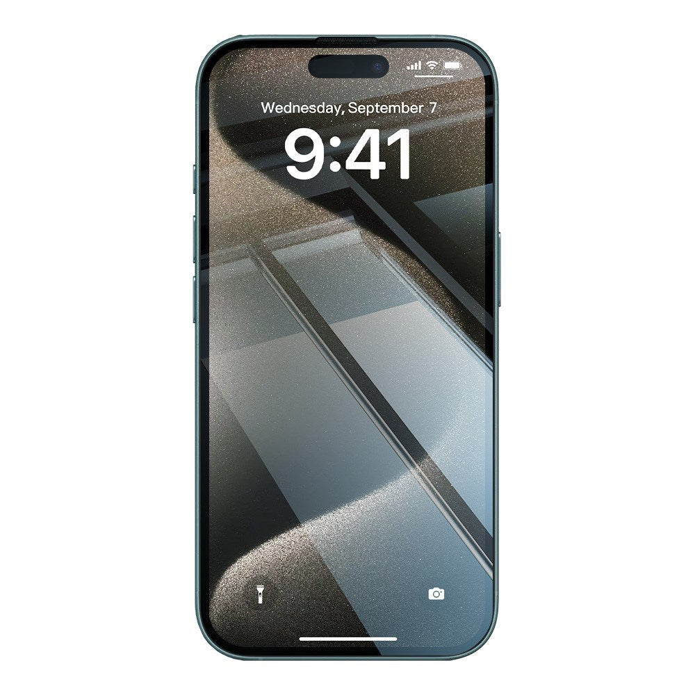 RURIHAI - iPhone 15 Pro - 2-i-1 Beskyttelsessæt - Gennemsigtig