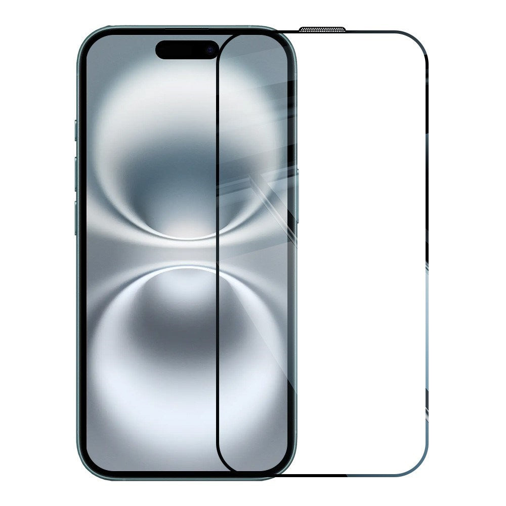 RURIHAI - iPhone 16 - 2-i-1 Beskyttelsessæt - Gennemsigtig