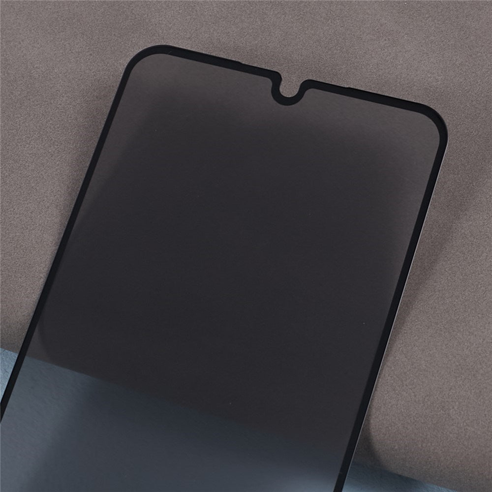 Full Fit Hærdet Skærmbeskyttelsesglas - Samsung Galaxy A17 (5G) / A26 (5G) - Privacy Funktion - Gennemsigtig