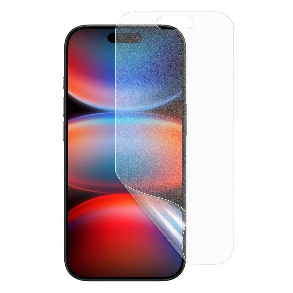 iPhone 17 Pro - Mat Skærmbeskyttelsesfilm - Gennemsigtig