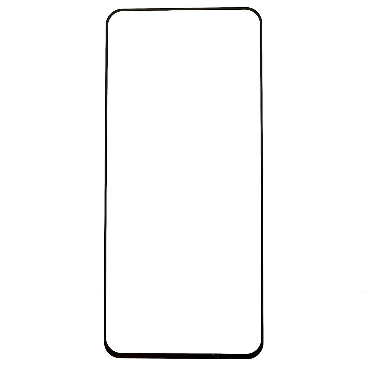 Samsung Galaxy S25 FE Beskyttelsesglas - Full Fit - Gennemsigtig / Sort Kant