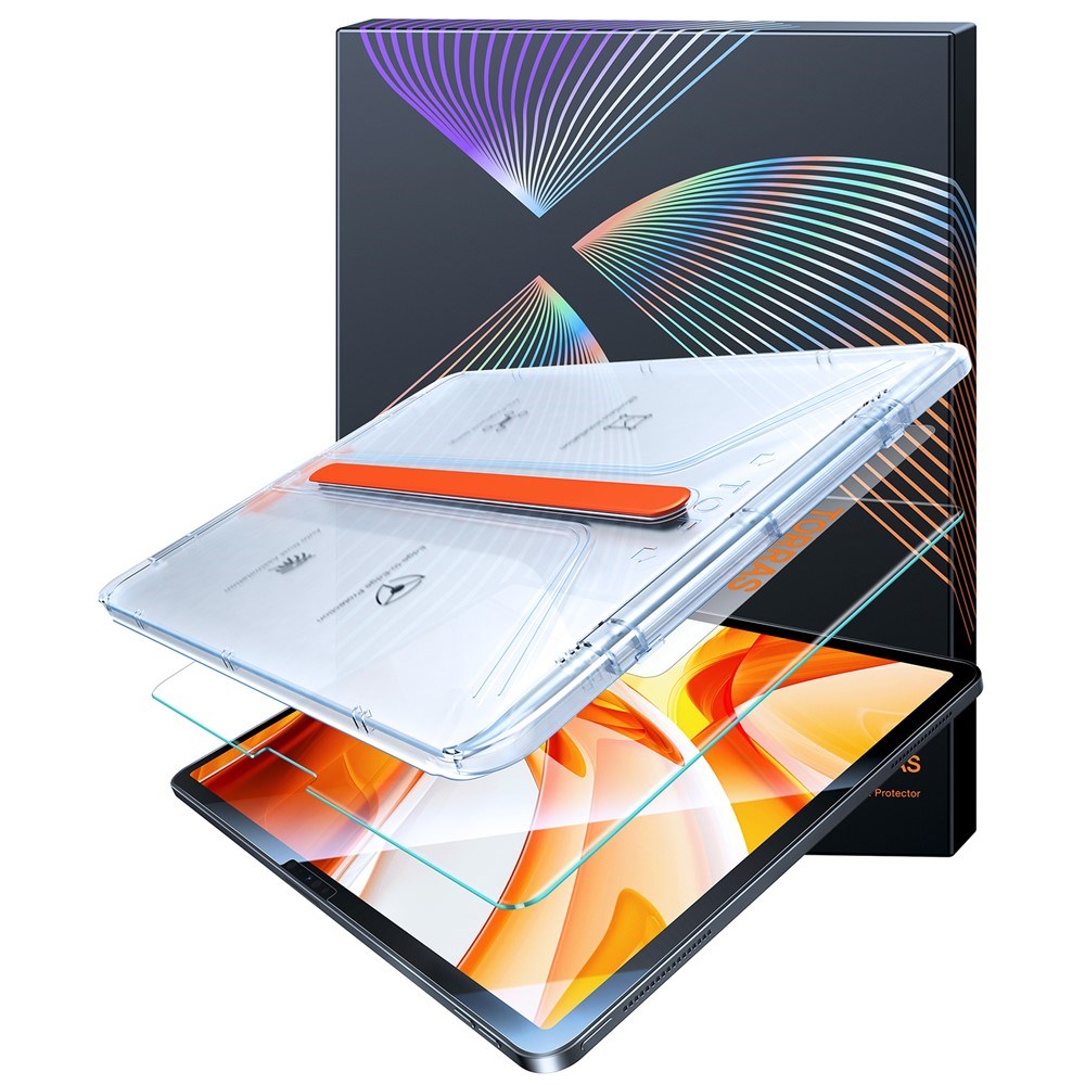 TORRAS iPad Pro 11" (2025 / 2024) Install Master Hærdet Beskyttelsesglas - Gennemsigtig