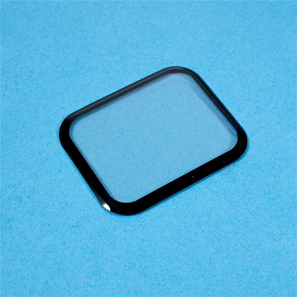 Apple Watch 11 / 10 (42mm) Skærmbeskyttelse - Hærdet Glas - Gennemsigtig / Sort Kant