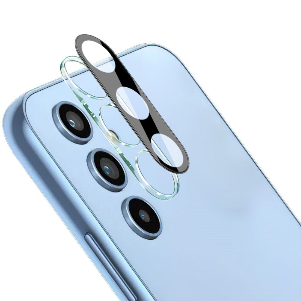 IMAK Samsung Galaxy A54 (5G) Kameralinse Beskyttelsesglas - Gennemsigtig / Sort