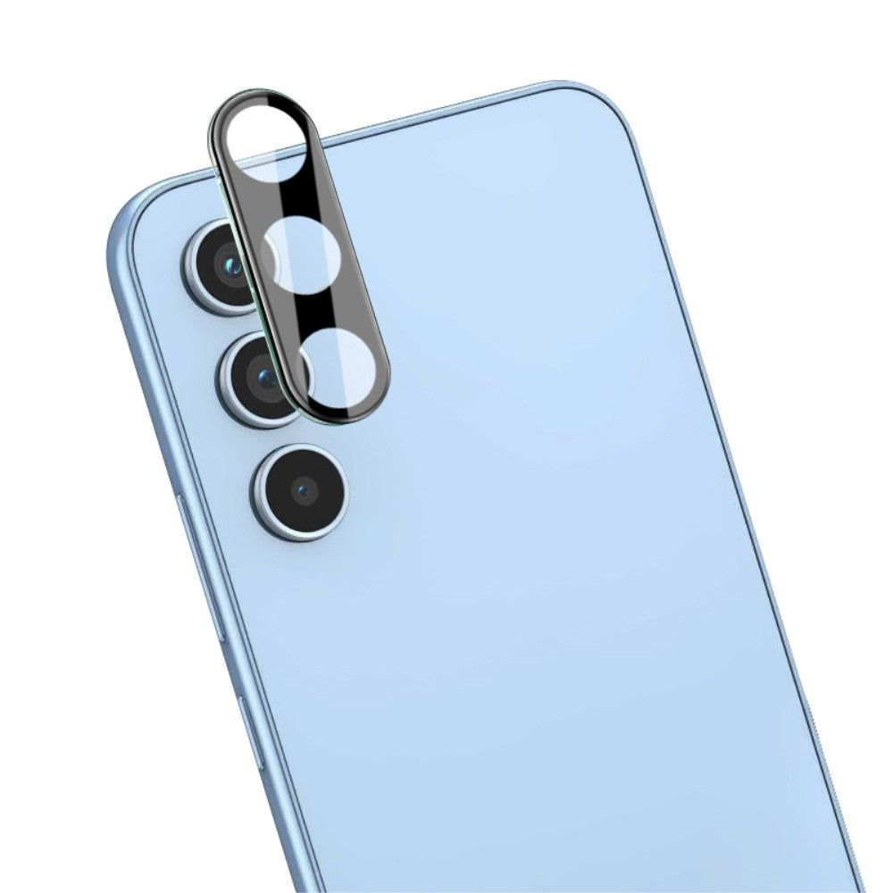 IMAK Samsung Galaxy A54 (5G) Kameralinse Beskyttelsesglas - Gennemsigtig / Sort