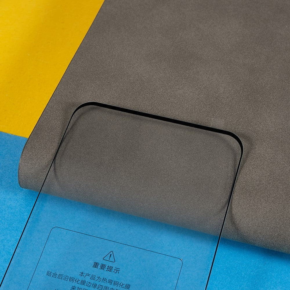 Motorola Edge 40 Pro Skærmbeskyttelse Hærdet Glas Full-Fit - Sort Kant