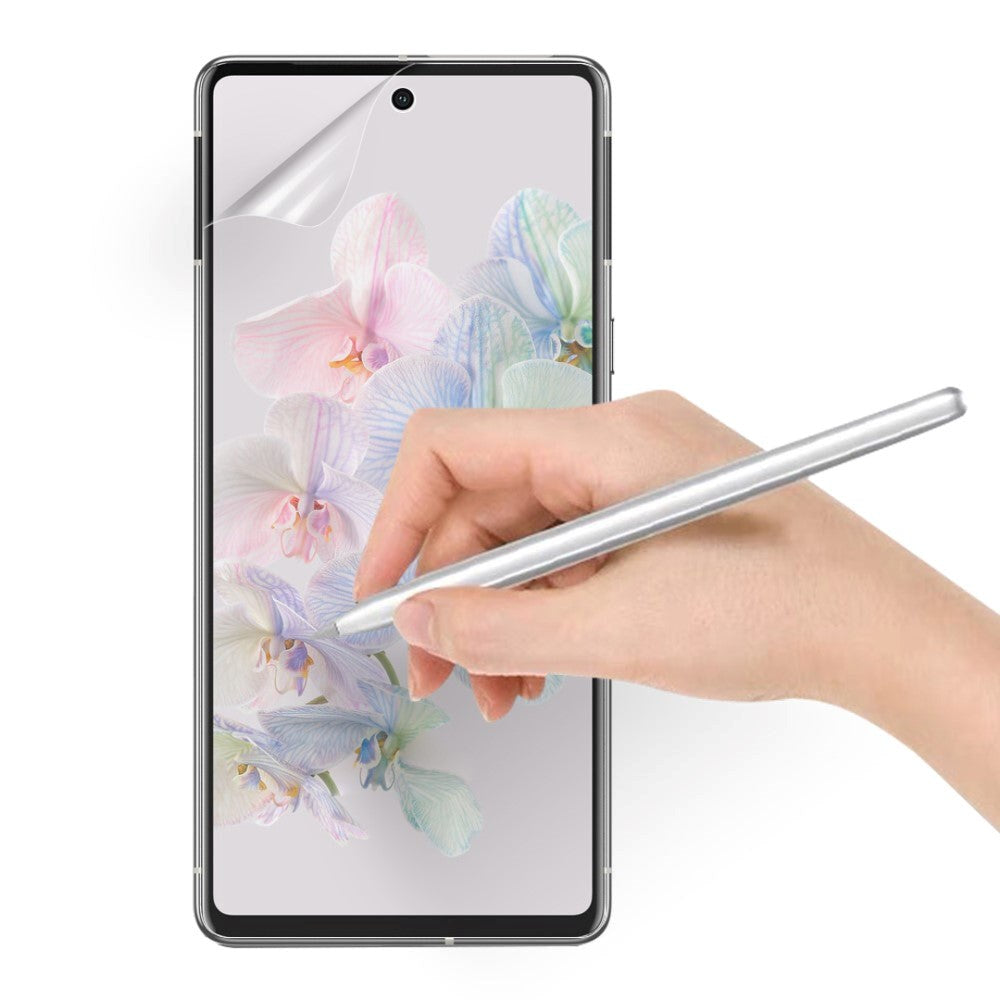 Google Pixel 7A Beskyttelsesfilm i Plastik - Gennemsigtig