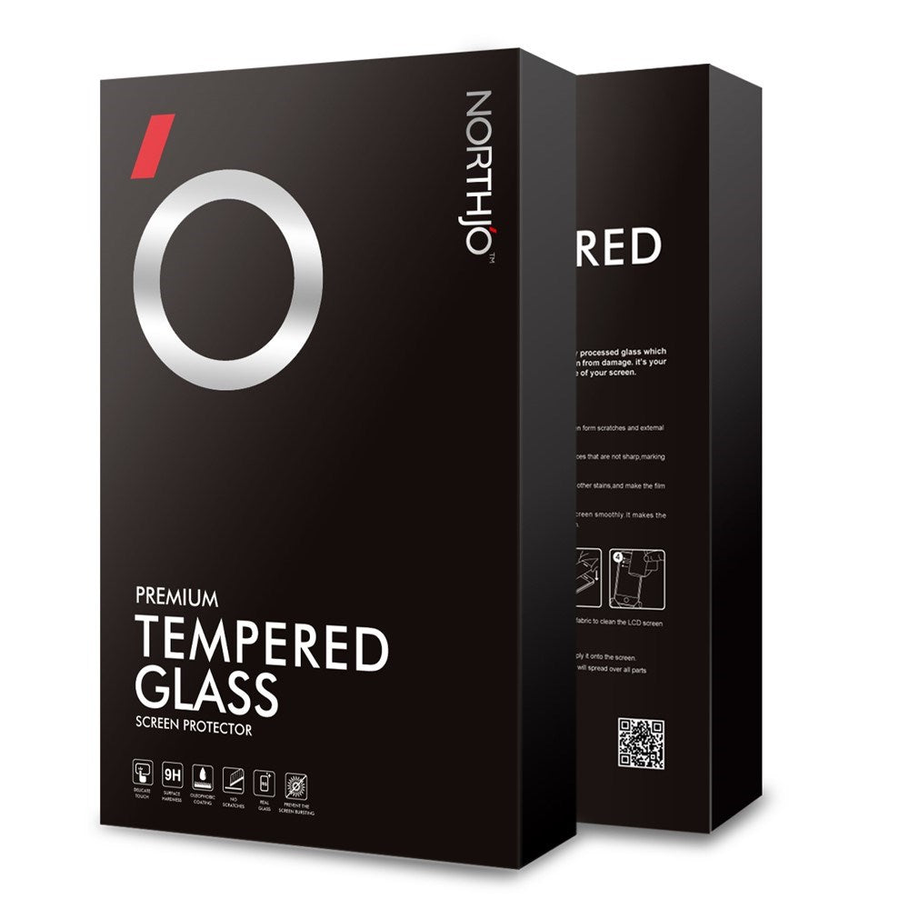 Samsung Galaxy S23 / S22 NORTHJO Privacy Skærmbeskyttelsesglas - 0.3mm - Gennemsigtig