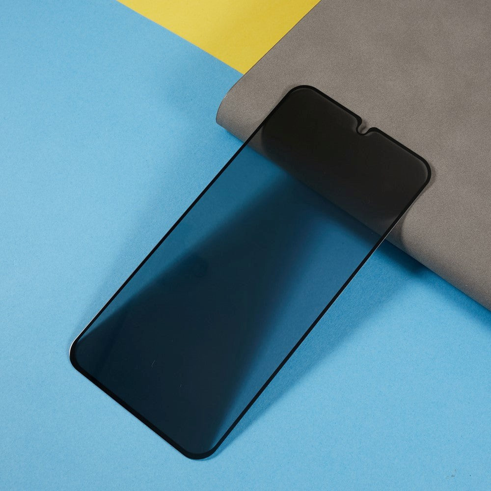 Samsung Galaxy A34 (5G) Glasbeskyttelse m. Privacy - Full Fit - Sort Kant