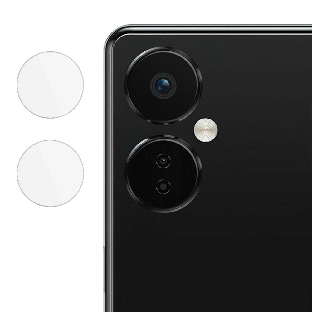 OnePlus Nord CE 3 Lite IMAK Beskyttelse til Kameralinse - Gennemsigtig