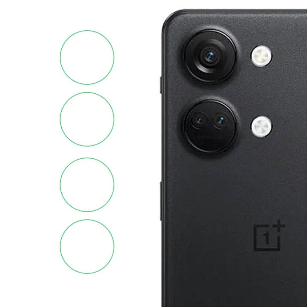 OnePlus Nord 3 (5G) / Nord CE 3 Lite (5G) Linse Beskyttelsesglas - 2 stk. - Gennemsigtig