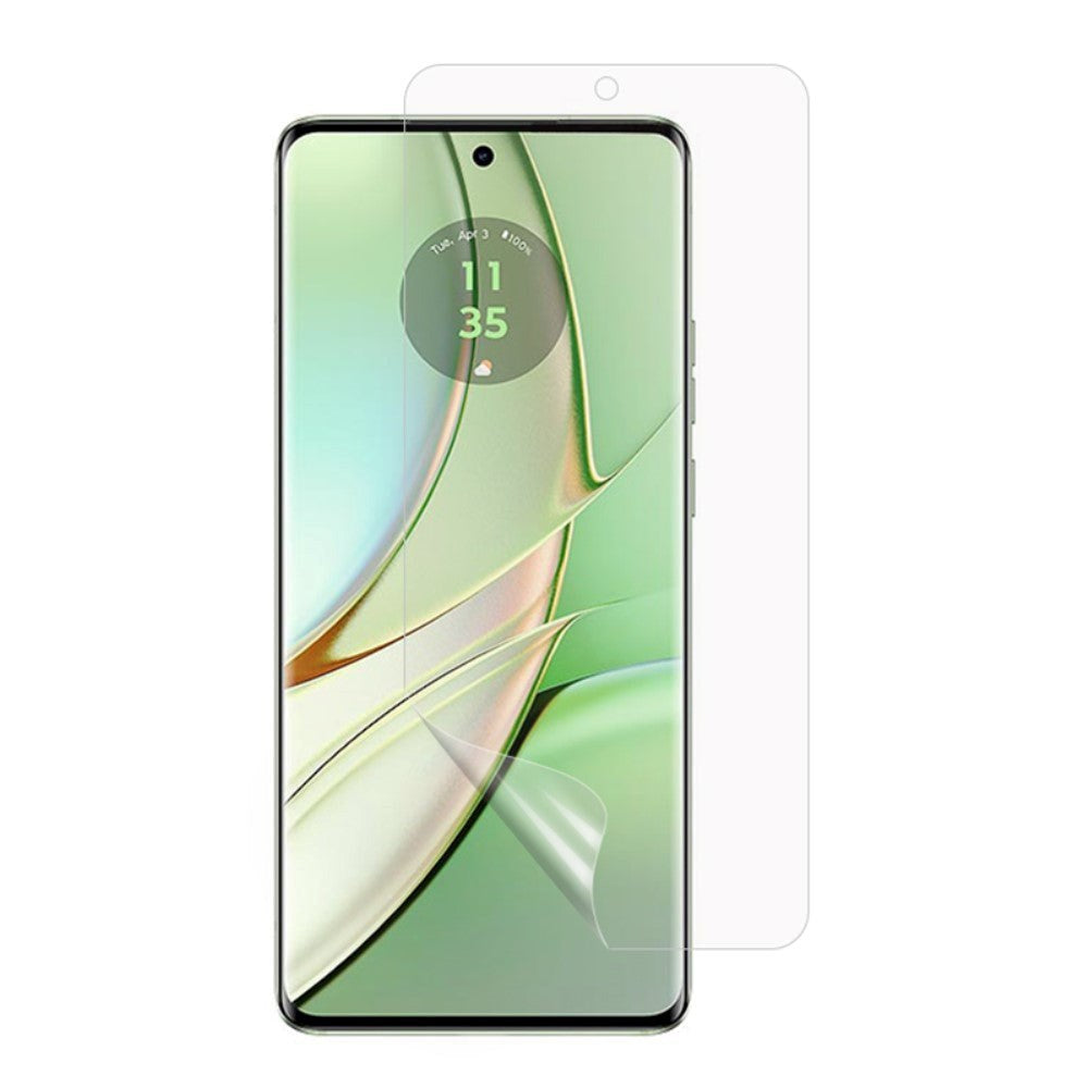 Motorola Edge 40 Plastik Beskyttelsesfilm - Gennemsigtig