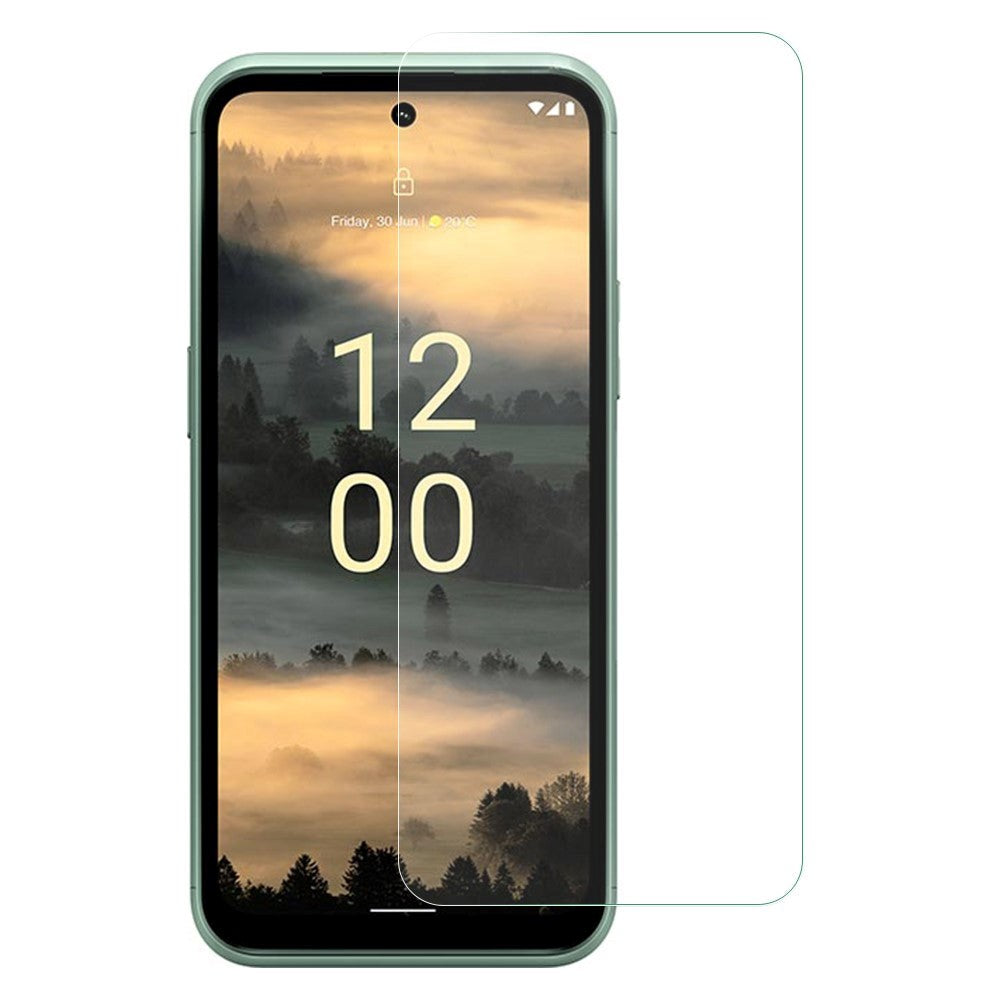 Nokia XR21 Arc Edge Hærdet Glas Skærmbeskyttelse - Case Friendly - Gennemsigtig