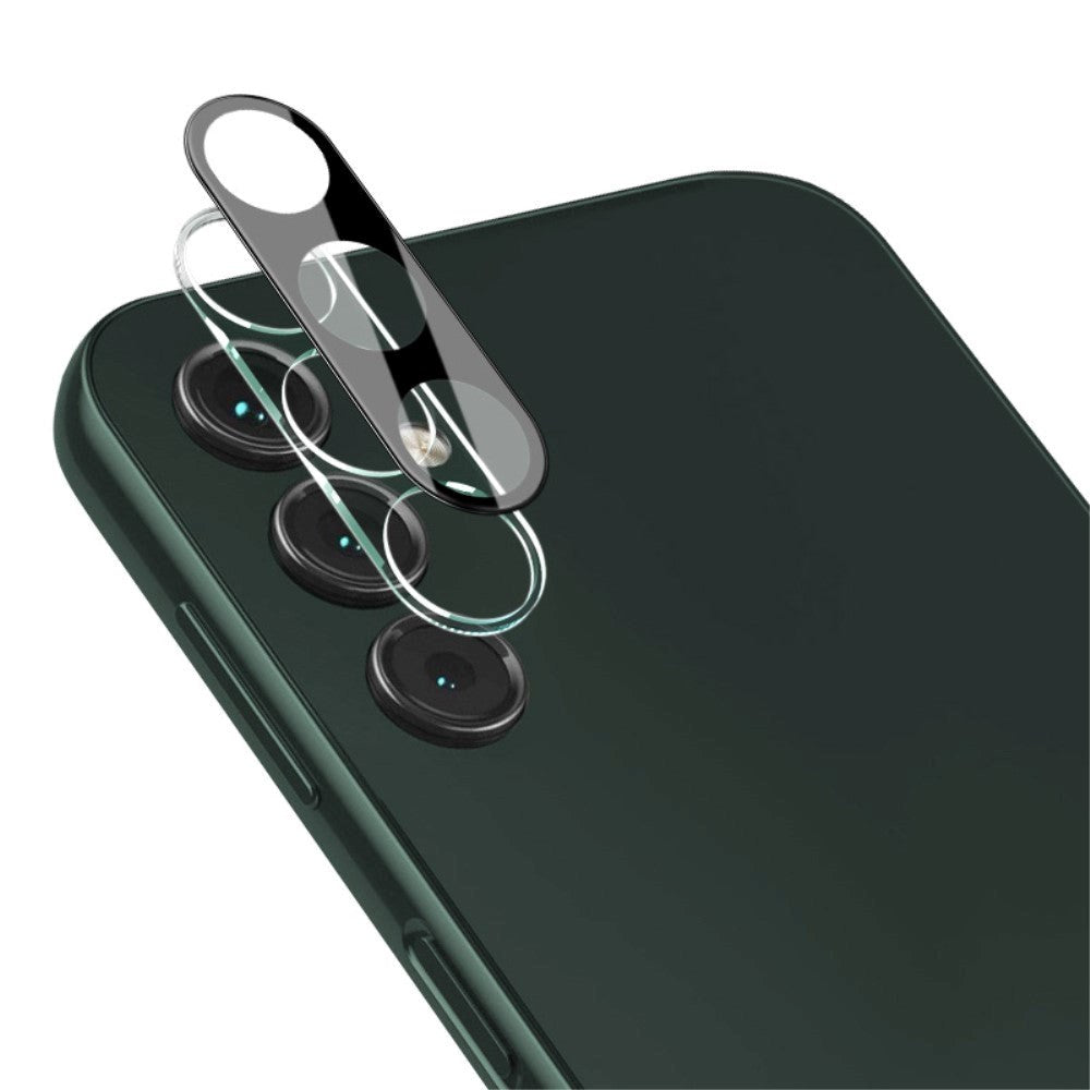 Samsung Galaxy A25 (5G) Kameralinse Beskyttelsesglas fra IMAK - Gennemsigtig / Sort