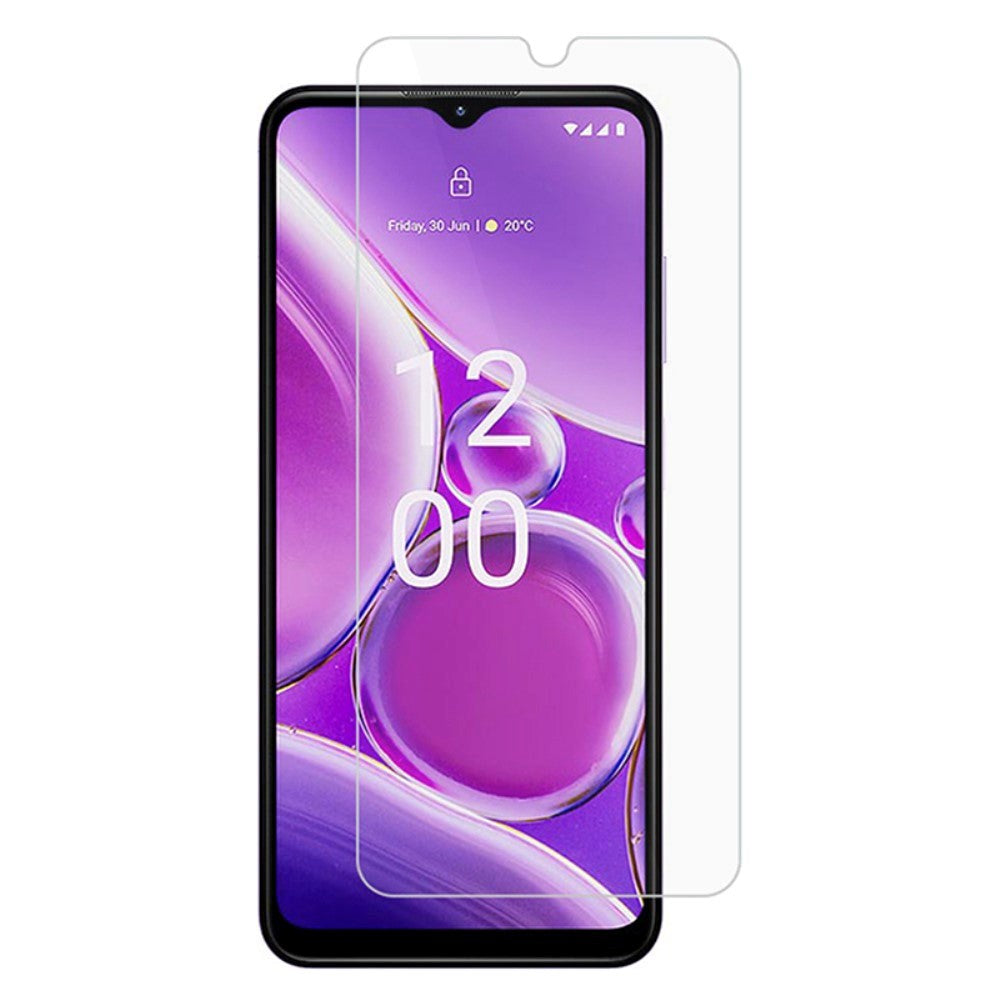 Nokia G42 Arc Edge Skærmbeskyttelse i Glas - Case Friendly - Gennemsigtig