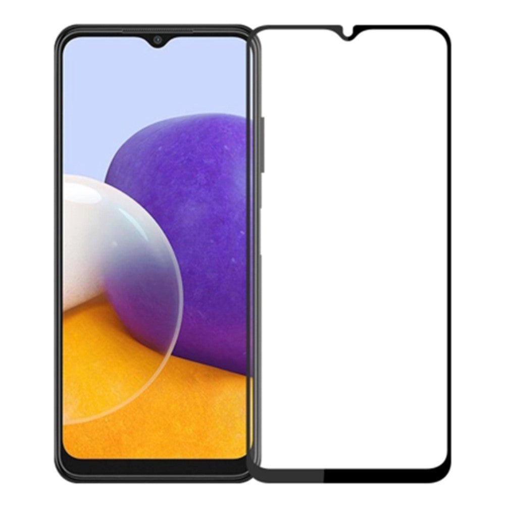 Samsung Galaxy A25 (5G) Arc Edge Skærmbeskyttelse - Case Friendly - Sort Kant