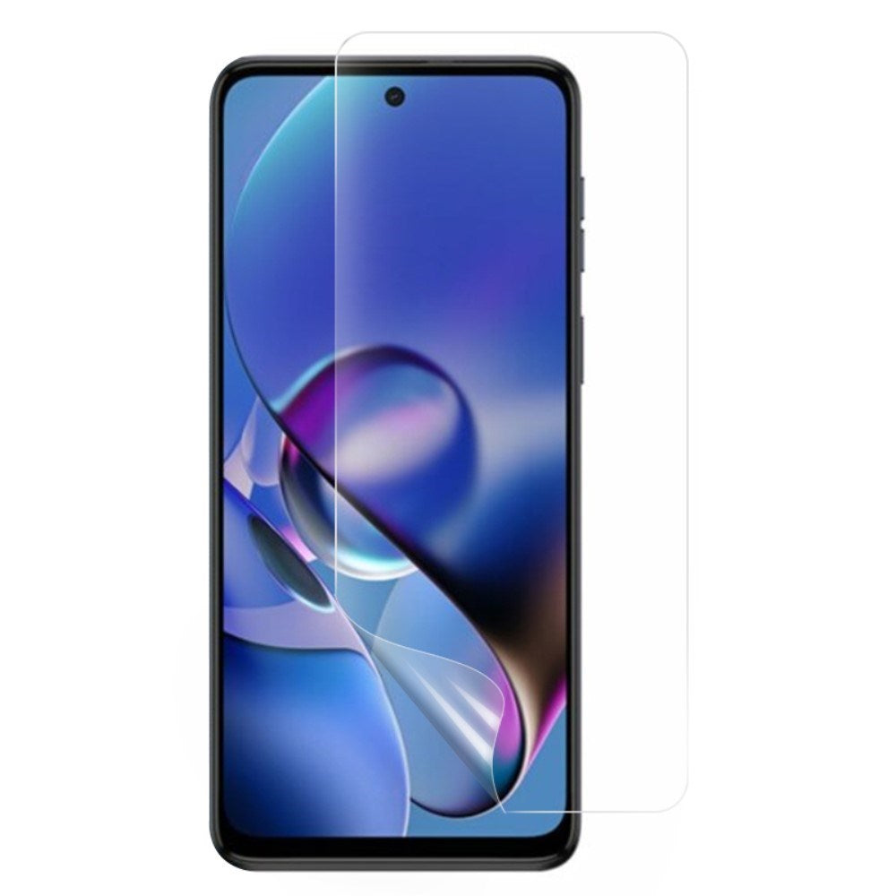 Motorola Moto G54 Plastik Beskyttelsesfilm - Gennemsigtig