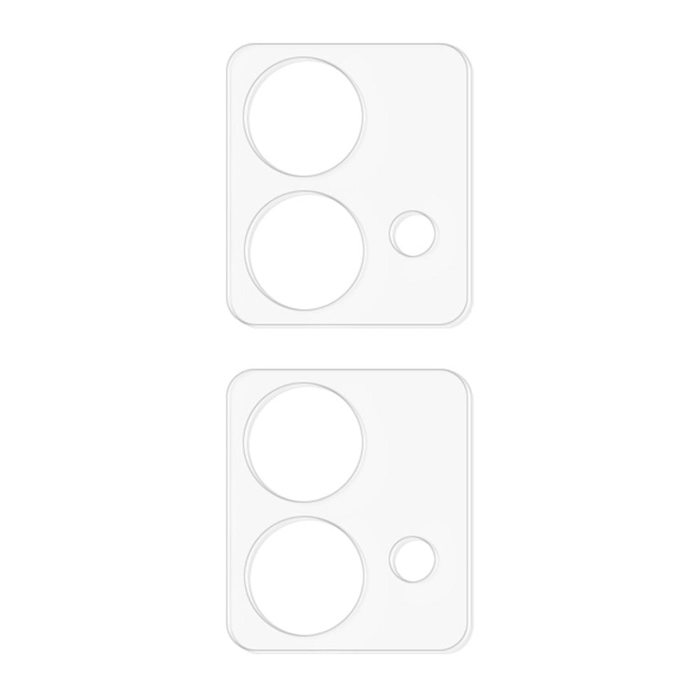 Motorola Moto G84 Linse Glasbeskyttelse - 2 Stk - Gennemsigtig