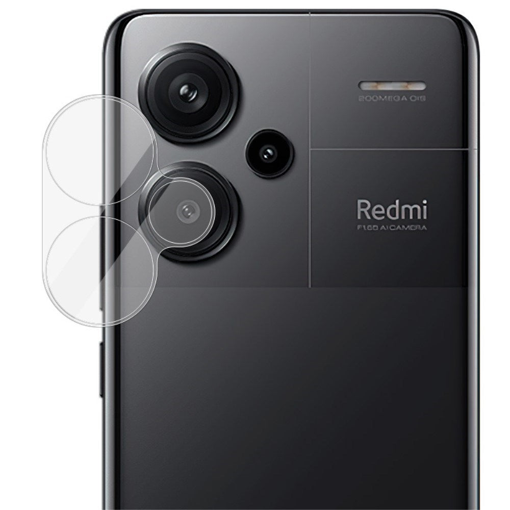 Xiaomi Redmi Note 13 Pro+ (Plus) Beskyttelsesglas til Kamera - Gennemsigtig