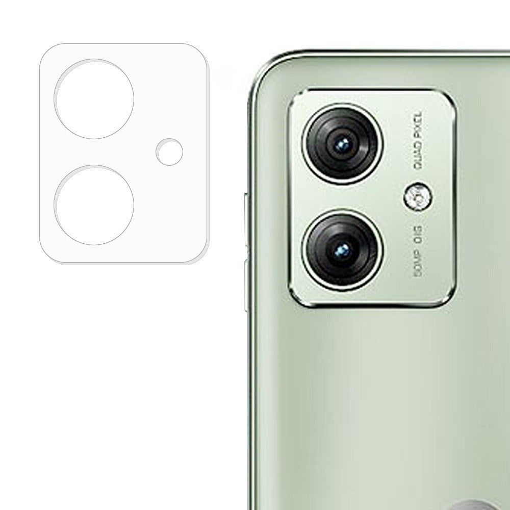 Motorola Moto G54 Linse Glasbeskyttelse - Gennemsigtig