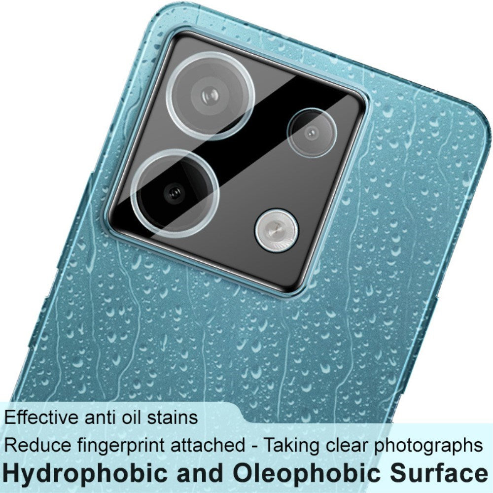 Xiaomi Redmi Note 13 Pro (5G) / Poco X6 IMAK Kameralinse Beskyttelsesglas - Sort