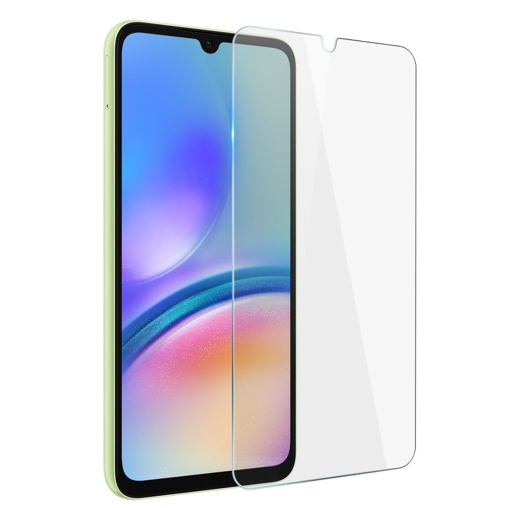 Samsung Galaxy A05s Glas Skærmbeskyttelse - Case Friendly - Gennemsigtig