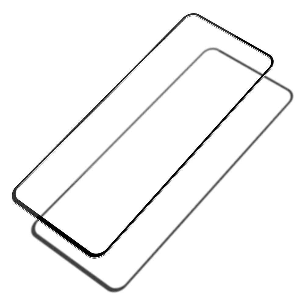 OnePlus Open Glas Skærmbeskyttelse - Case Friendly - Gennemsigtig / Sort Kant