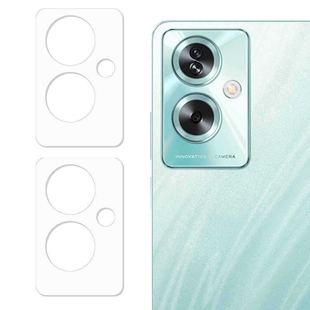 Oppo A79 (5G) Linse Beskyttelsesglas - 2 stk. - Gennemsigtig