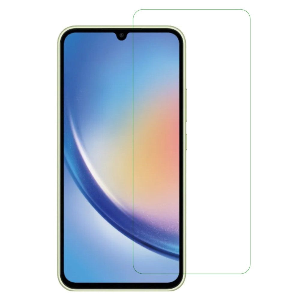 Samsung Galaxy A35 (5G) Arc Edge Skærmbeskyttelse - Case Friendly - Gennemsigtig