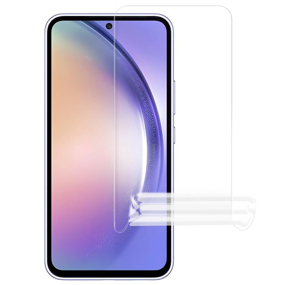 Samsung Galaxy A55 (5G) Plastikfilm - Skærmbeskyttelse - Gennemsigtig