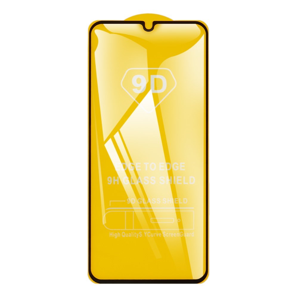 Xiaomi Redmi 13C (4G) / 13C (5G) / Poco C65 Glas Skærmbeskyttelse - Case Friendly - Gennemsigtig / Sort Kant